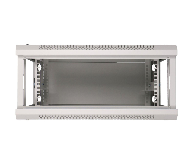 Extralink Szafka wisząca rack 4U 600x450 szara szklane drzwi EX.8536 - 484906 - zdjęcie 5